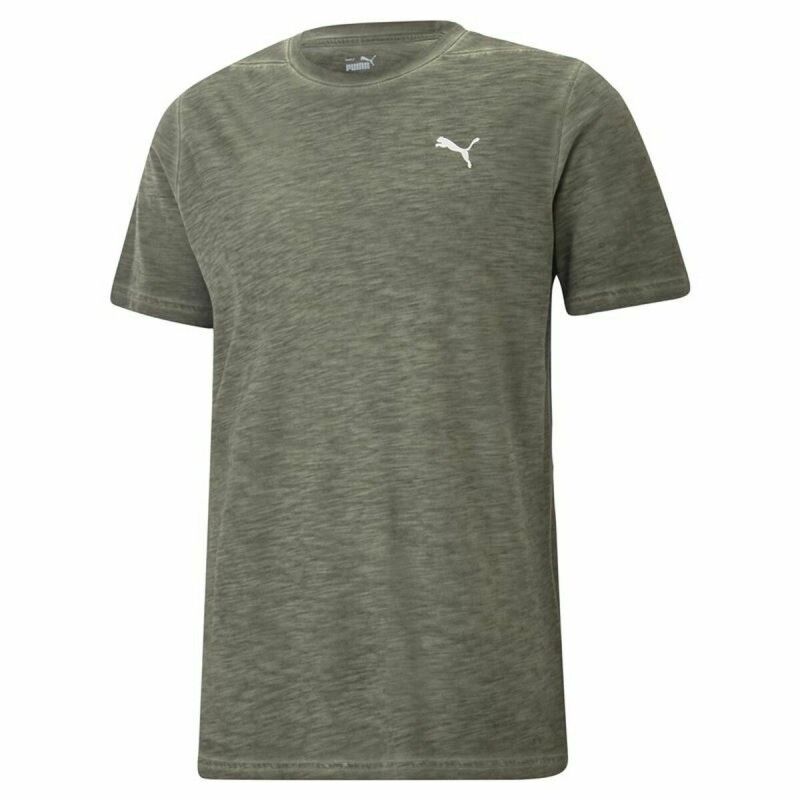 Maglia a Maniche Corte Uomo Puma Studio Foundation Verde Oliva Maglia a Maniche Corte Uomo Puma Studio Foundation Verde Oliva