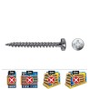 Scatola a viti CELO Vlox B Zincato 4,5 x 45 mm Filettatura completa (250 Unità)