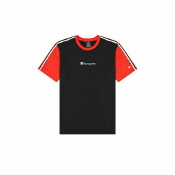 Maglia a Maniche Corte Uomo Champion Crewneck Nero