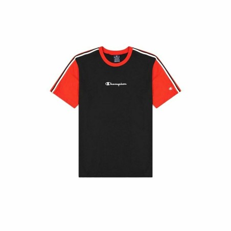 Maglia a Maniche Corte Uomo Champion Crewneck Nero