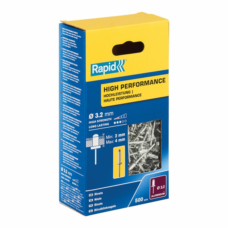Rivetto Rapid 5001431 Ø 3,2 x 8 mm Rivetto Rapid 5001431 Ø 3,2 x 8 mm
