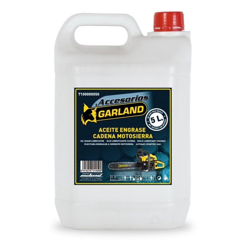 Olio per catena Garland Bottiglia 5 L Olio per catena Garland Bottiglia 5 L