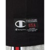 Maglia a Maniche Corte Uomo Champion Crewneck Nero