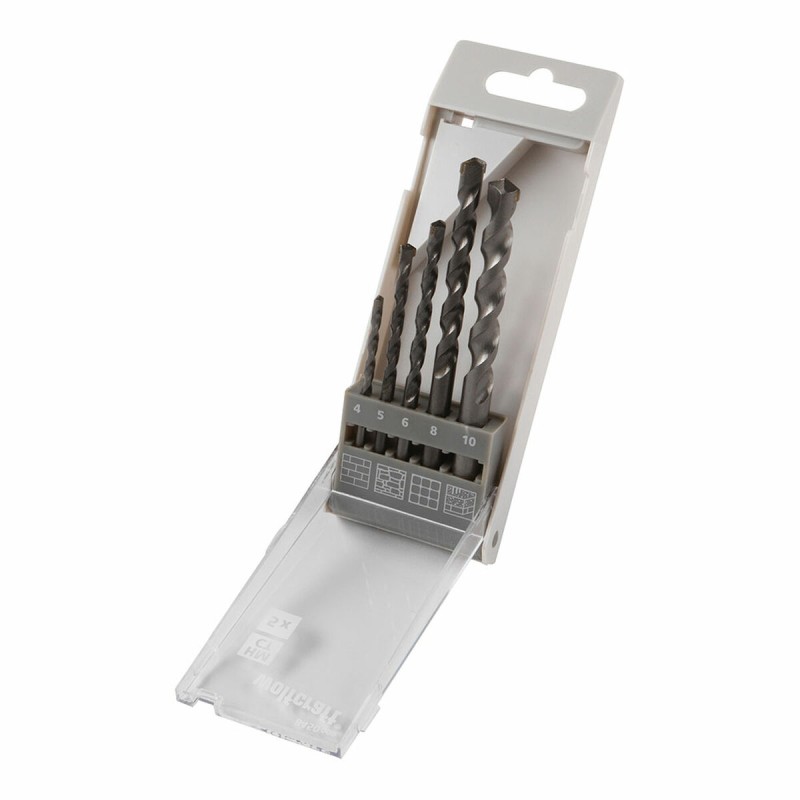 Set di trapani Wolfcraft 8450000 Pietra 5 Pezzi Set di trapani Wolfcraft 8450000 Pietra 5 Pezzi