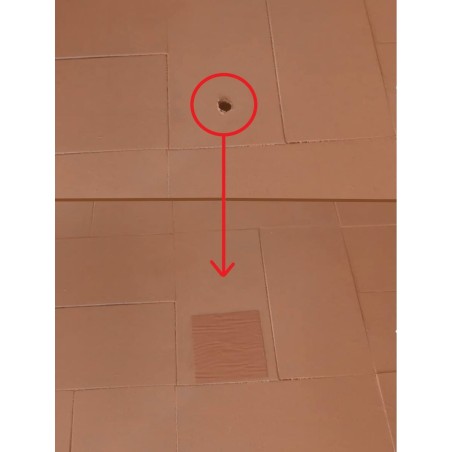 Nastro Adesivo Fischer Marrone Teja 10 m x 10 cm