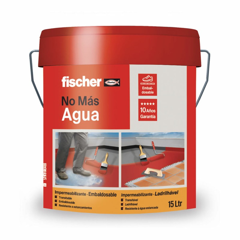 Impermeabilizzazione Fischer Ms Terracotta 15 L Impermeabilizzazione Fischer Ms Terracotta 15 L