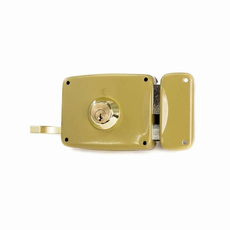 Serratura Lince 5125a-95125ahe10d Sovrapporre Acciaio Destra 100 mm Serratura Lince 5125a-95125ahe10d Sovrapporre Acciaio Destra 100 mm