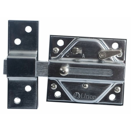 Chiavistello di sicurezza Lince 7930r-97930rhl Cromato Ferro
