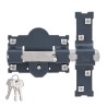 Chiavistello di sicurezza Fac 101-r/105 b Acciaio Grigio scuro 70 mm 105 mm