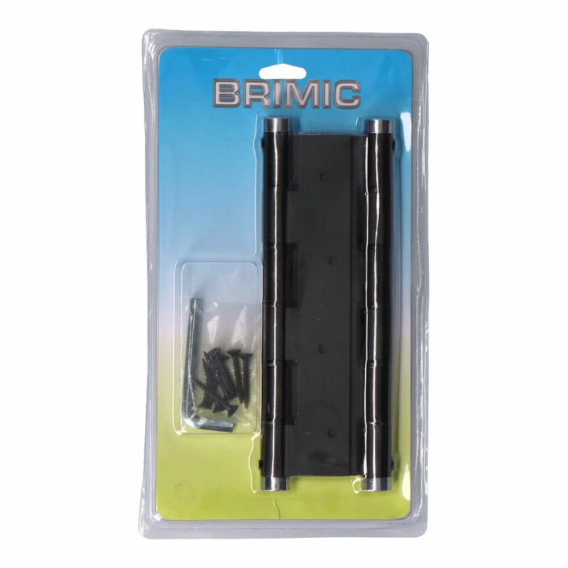 Cerniera Micel BS10 M57002 Nero Alluminio 180 x 33 mm Doppia azione Cerniera Micel BS10 M57002 Nero Alluminio 180 x 33 mm Doppia azione