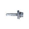 Scatola a viti CELO 7301 Zincato Ø 5,5 x 32 mm Con Rondella Esagonale Punta da trapano (500 Unità)