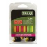 Stick di colla a caldo Salki 430106 Multicolore Decorazione Fluoro Ø 8 x 95 mm 105 g (22 Unità)