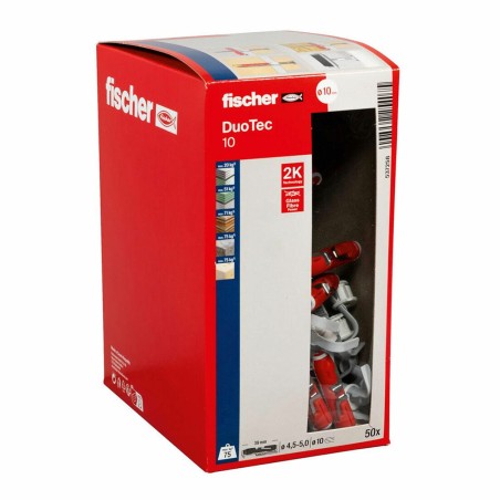 Tacchetti Fischer Duotec 537258 Nylon M10 (50 Unità)