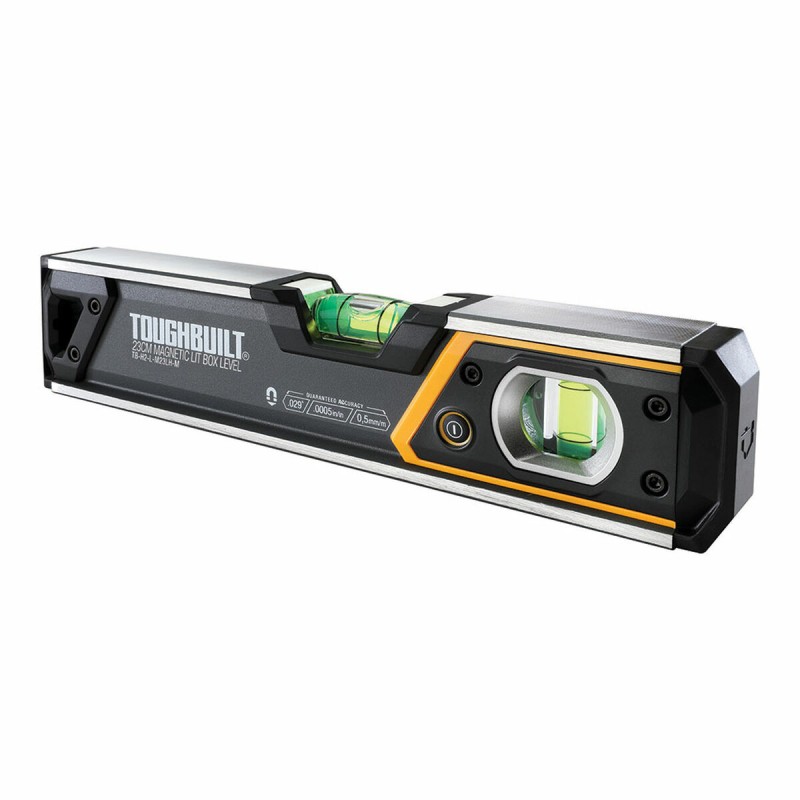 Livello di Schiuma Toughbuilt tb-h2-l-m23-lh-m Magnetico Tubolare Illuminazione 23 cm Livello di Schiuma Toughbuilt tb-h2-l-m23-lh-m Magnetico Tubolare Illuminazione 23 cm