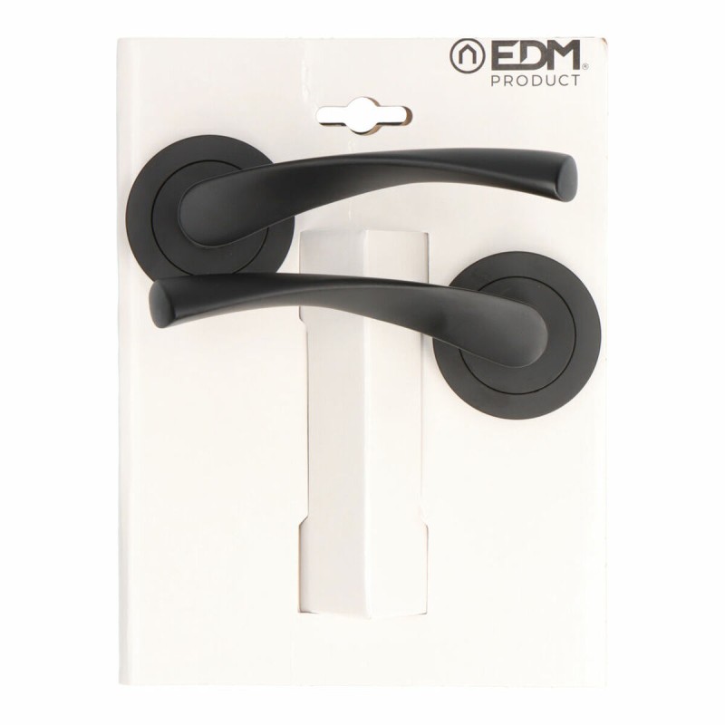 Maniglia con rosetta EDM 85440 707 Alluminio Ø 50 mm Maniglia con rosetta EDM 85440 707 Alluminio Ø 50 mm