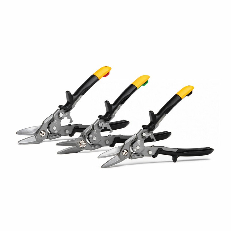 Forbicine Forbici taglia lamiera Toughbuilt tb-h4s3-60 Sinistra Destra Dritto 3 Pezzi Forbicine Forbici taglia lamiera Toughbuilt tb-h4s3-60 Sinistra Destra Dritto 3 Pezzi