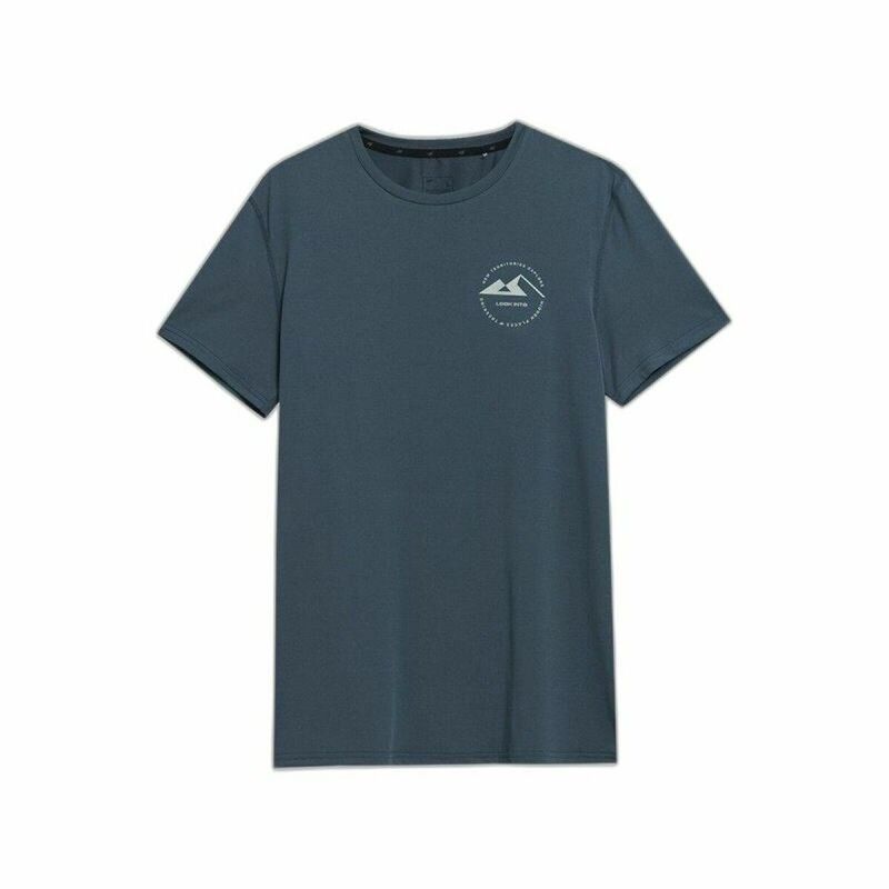 Maglia a Maniche Corte Uomo 4F Fnk M210 Blu scuro Maglia a Maniche Corte Uomo 4F Fnk M210 Blu scuro