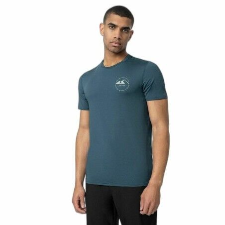 Maglia a Maniche Corte Uomo 4F Fnk M210 Blu scuro