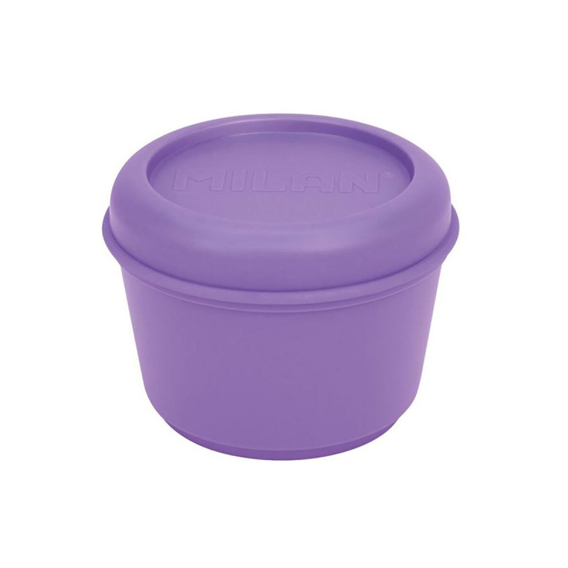 Contenitore per Conservare gli Alimenti Milan Sunset Violetta Plastica Rotondo 250 ml Ø 10 x 7 cm