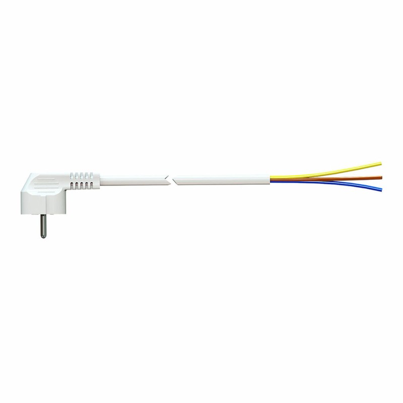 Cavo di Alimentazione Solera 7000/5 Schuko 4,8 mm 250 V 16 A Bianco 3 x 1,5 mm 5 m Cavo di Alimentazione Solera 7000/5 Schuko 4,8 mm 250 V 16 A Bianco 3 x 1,5 mm 5 m