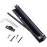 Chiudiporta Micel MC02 NE m57202 Nero Alluminio 165 mm 20 x 3 cm Bacino