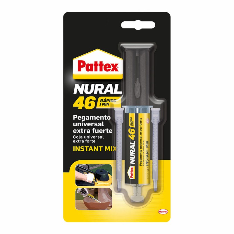 Adesivo Istantaneo Pattex Nural 46 Universale Extra forte 11 ml Adesivo Istantaneo Pattex Nural 46 Universale Extra forte 11 ml