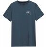 Maglia a Maniche Corte Uomo 4F Fnk M210 Blu scuro