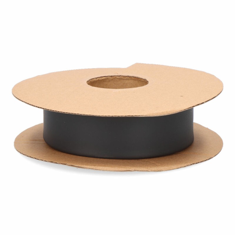 Scatola di dosaggio termoretraibile Nero 19 mm x 6 m Scatola di dosaggio termoretraibile Nero 19 mm x 6 m