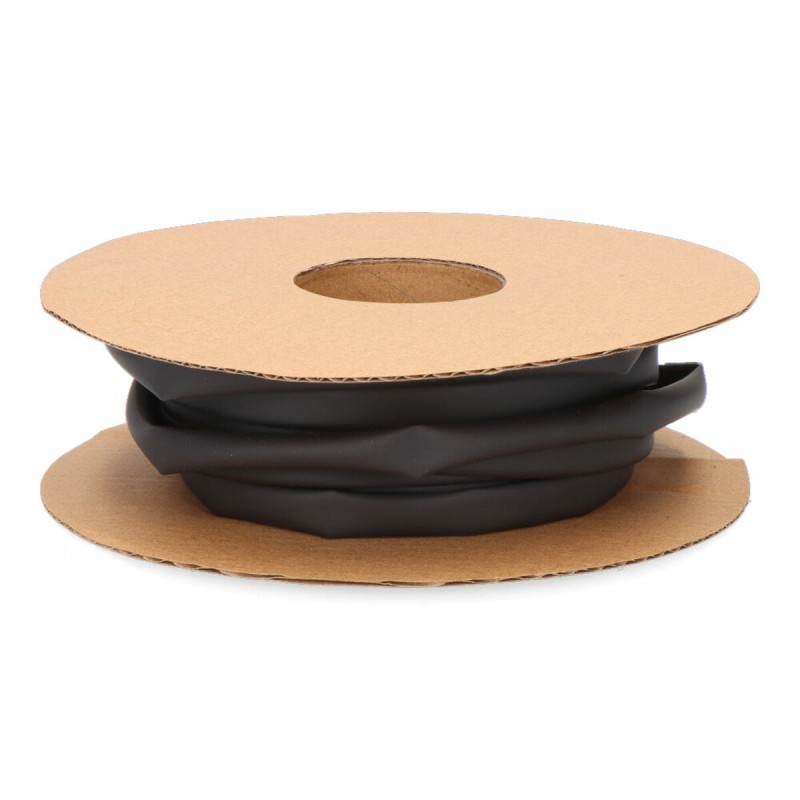 Scatola di dosaggio termoretraibile Nero 6,4 mm x 10 m Scatola di dosaggio termoretraibile Nero 6,4 mm x 10 m