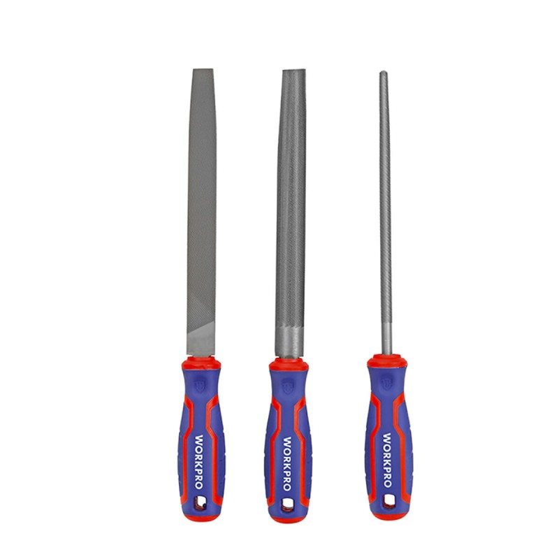 Set di lime Workpro 8" 3 Pezzi Set di lime Workpro 8" 3 Pezzi