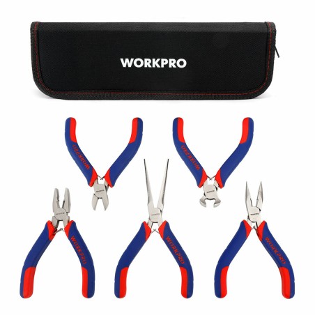 Set di pinze Workpro Miniatura 5 Pezzi