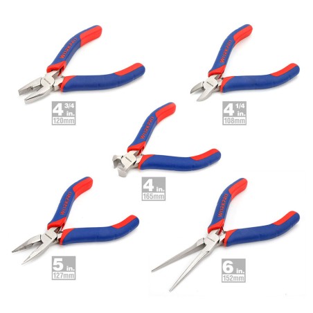 Set di pinze Workpro Miniatura 5 Pezzi