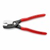 Forbici da Elettricista Knipex 9511200 Acciaio Plastica Tagliacavi