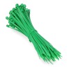 Fascette in Nylon Fischer Verde 20 cm (100 Unità)