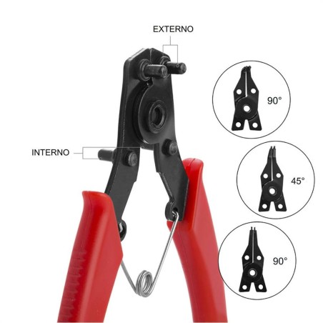 Pinze a Punte Tonde Workpro 4 in 1