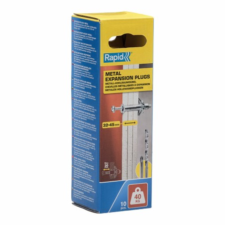 Dadi e viti Rapid 5001552 Ø 11 x 80 mm M5 x 89 mm Metallo Espansione 10 Unità