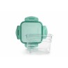 Porta pranzo Ermetico Ibili 790415 1,5 L 15,5 x 15,5 x 10 cm Metallo Plastica