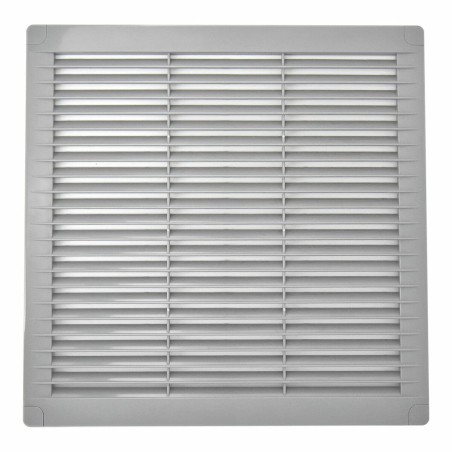 Griglia di ventilazione EDM 87709 Grigio 30 x 30 x 0,7 cm Zanzariera