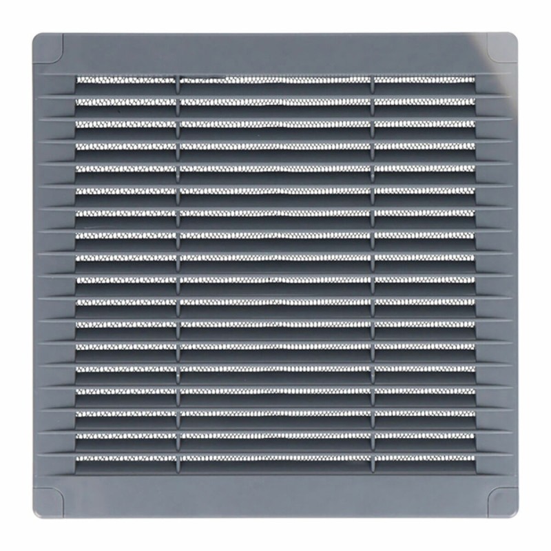 Griglia di ventilazione EDM 87701 Grigio 10 x 10 cm