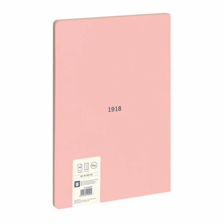 Quaderno Milan 1918 Rosa A4 Con griglia