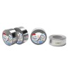 Nastro isolante Geko 50 mm x 50 m Alluminio Argentato