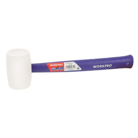 Martello di gomma Workpro Azzurro Bianco
