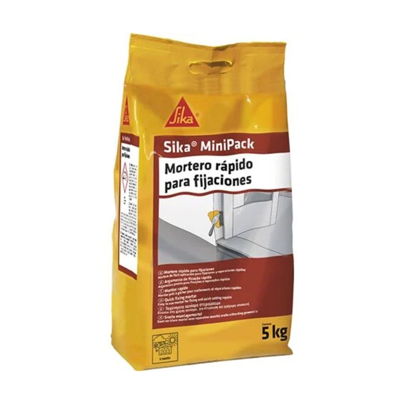 Malta da costruzione Sika Sikaminipack Grigio 5 kg Malta da costruzione Sika Sikaminipack Grigio 5 kg