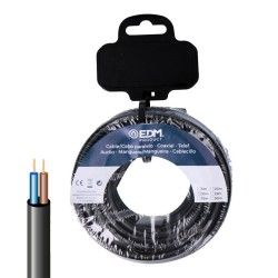 Cavo Elettrico Tubo EDM 28318 vv-k06 Nero 20 m