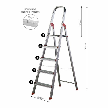 Scala pieghevole Rolser Alluminio