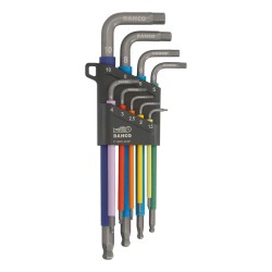 Set Chiavi Allen Bahco 1,5 mm - 10 mm 9 Pezzi