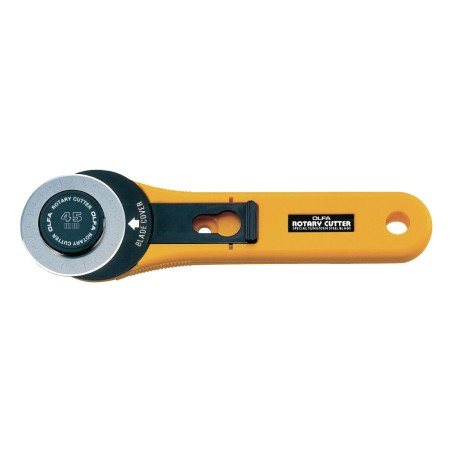 Taglierino rotante Olfa rty-2/g 45 mm Giallo Acciaio inossidabile Circolare