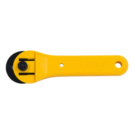 Taglierino rotante Olfa rty-2/g 45 mm Giallo Acciaio inossidabile Circolare