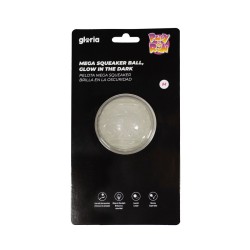 Palla per Animali Domestici Gloria PLAY AND RUN Giallo TPR 6,35 cm