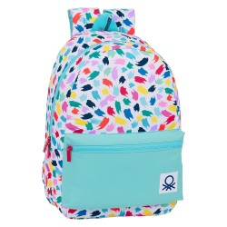 Zaino Scuola Benetton Painting Multicolore
